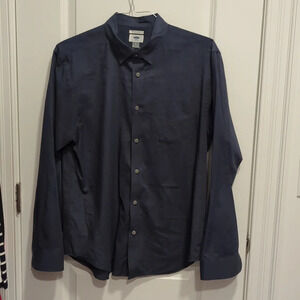 Mens slim fit oxford button down shirt